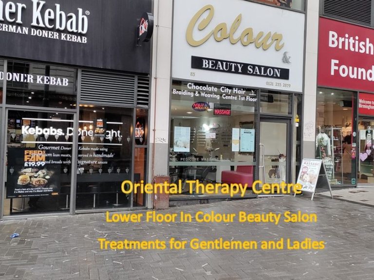 Oriental Therapy Centre inside Colour and Beauty Salon