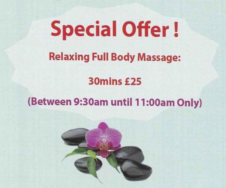 Full Body Massage Special Offer